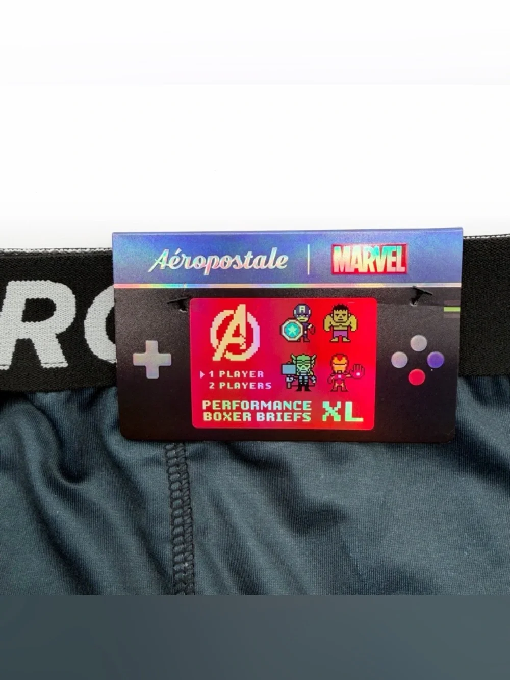 NWT New Marvel Avengers Boxer Briefs Mens Size XL Underwear Iron Man Hulk Thor